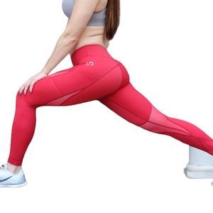 Curves N Combat Boots Signature Mesh Red Friday Leggings